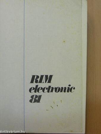 RIM Electronic '81