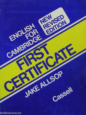 English for Cambridge First Certificate