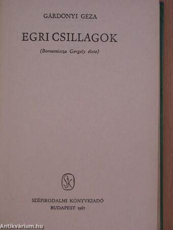 Egri csillagok