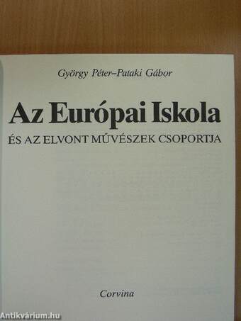 Az Európai Iskola és az elvont művészek csoportja