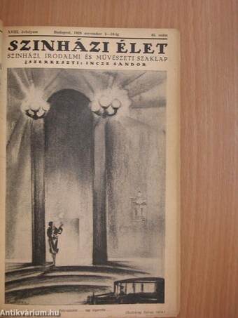 Szinházi Élet 1928. november 4-10-ig