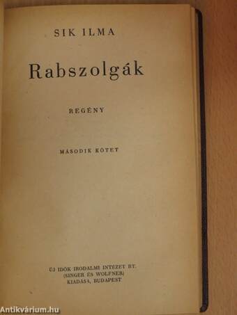 Rabszolgák I-II.