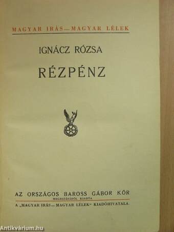 Rézpénz I-II.