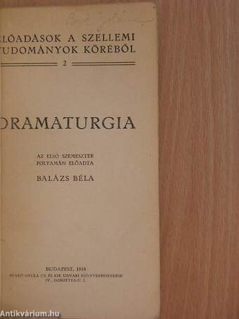 Dramaturgia