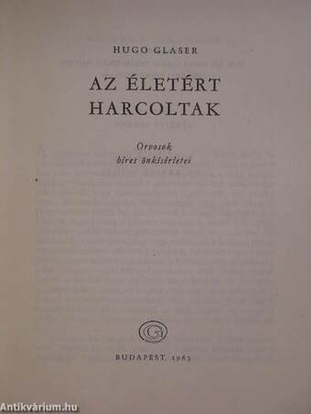 Az életért harcoltak