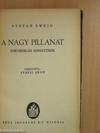 A nagy pillanat