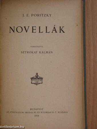 Két elbeszélés - Sarrasine, Facino Cane/Novellák/A szerelem rabszolgái