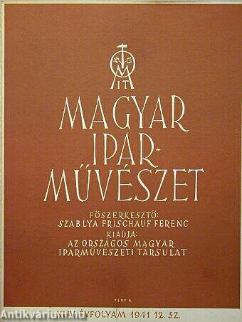 Magyar Iparművészet 1941/12.