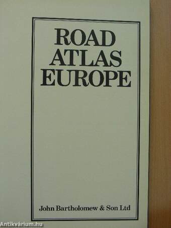 Road Atlas Europe