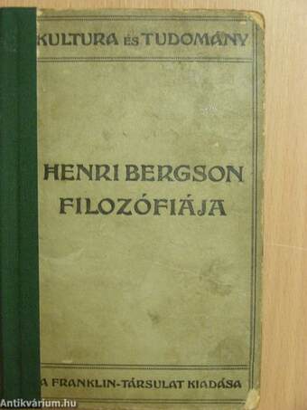 Henri Bergson filozófiája