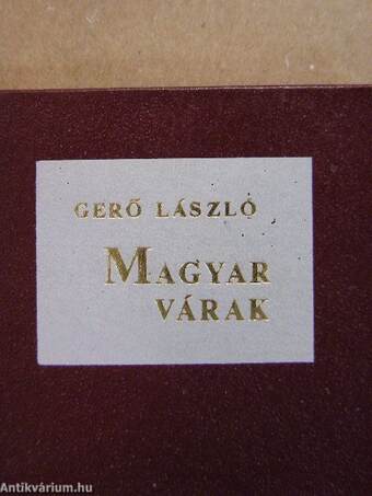 Magyar várak (minikönyv) (számozott)