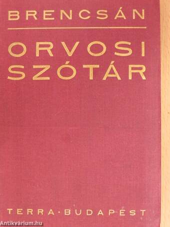 Orvosi szótár