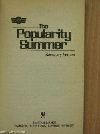 The Popularity Summer