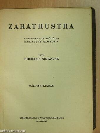 Zarathustra