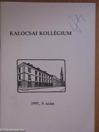Kalocsai Kollégium 1997/9.