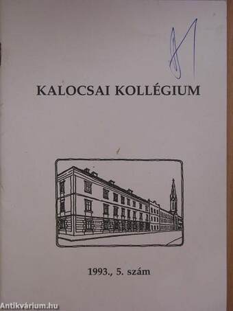Kalocsai Kollégium 1993/5.