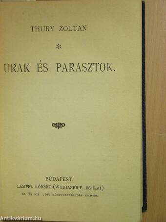 Rejtelmes történetek II./A kényeskedők/Urak és parasztok/Vojtina ars poétikája/Tinódi Sebestyén válogatott históriás énekei/A toloncz/Mara és egyéb történetek/Kisfaludy Károly vig elbeszélései/Dzsungel könyve I./Magyar népdalok