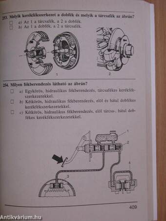 A járművezetői vizsga teszt kérdéseinek gyűjteménye