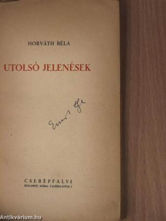 Utolsó jelenések