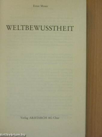 Weltbewusstheit