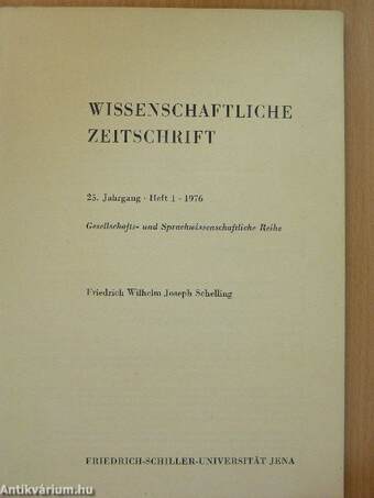 Wissenschaftliche Zeitschrift 1976/1.