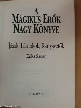 A Mágikus Erők Nagy Könyve