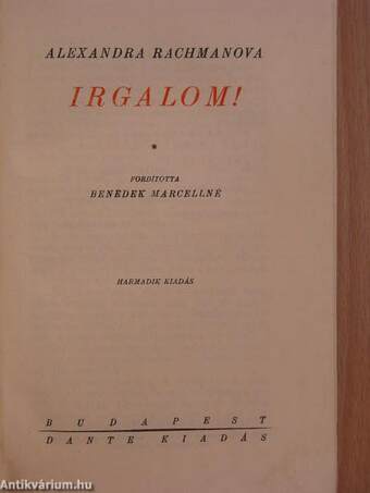 Irgalom!