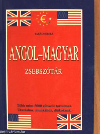 Magyar-angol/angol-magyar zsebszótár