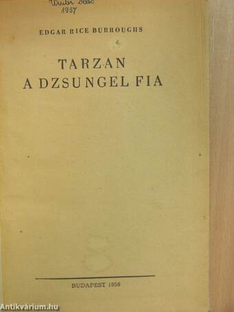 Tarzan a dzsungel fia