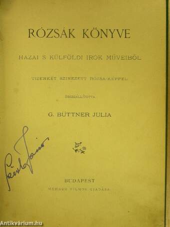 Rózsák könyve