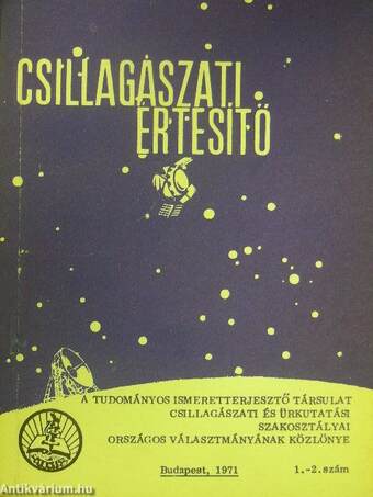 Csillagászati értesítő 1971/1-2
