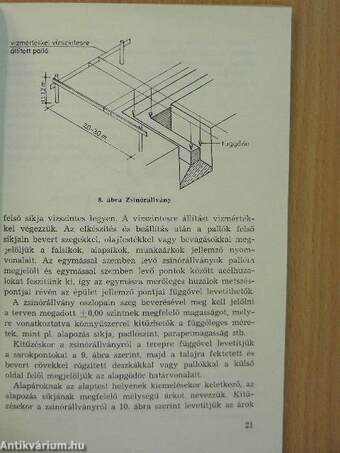 Földmunkák, alapozás, vízszigetelés