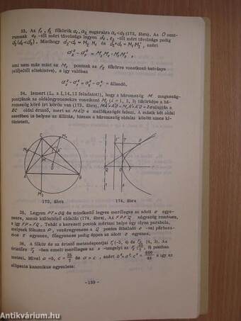 Geometriai példatár III.