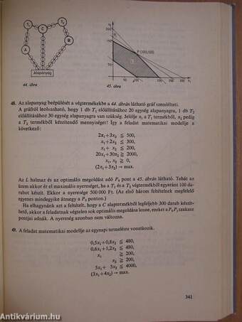 Lineáris programozási gyakorlatok