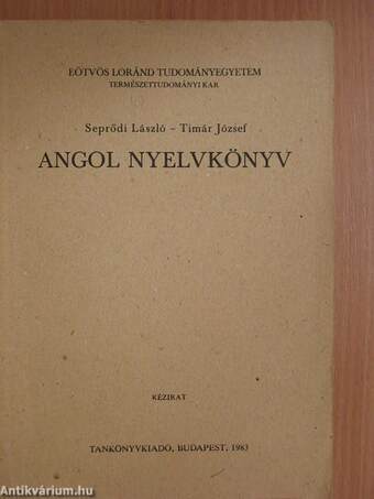 Angol nyelvkönyv