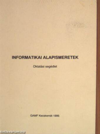 Informatikai alapismeretek