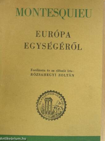 Európa egységéről