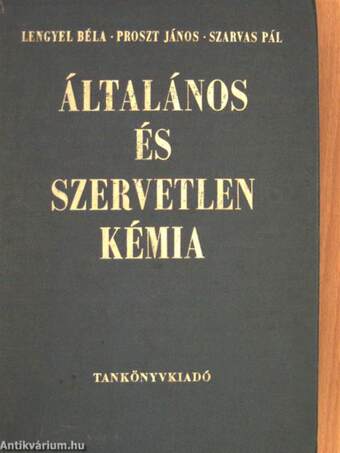 Általános és szervetlen kémia