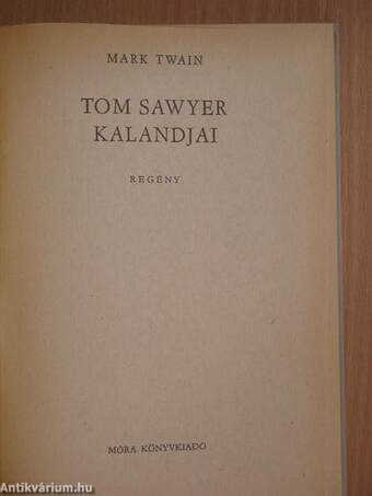 Tom Sawyer kalandjai