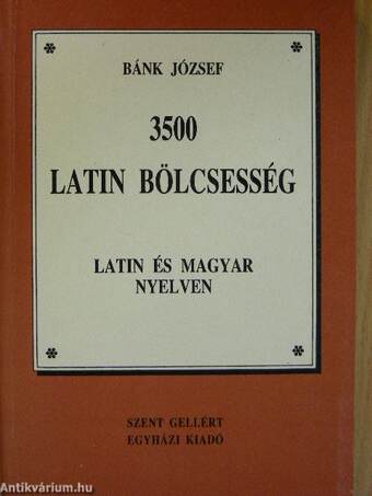 3500 latin bölcsesség
