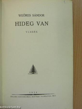 Hideg van