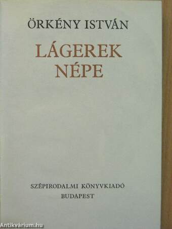 Lágerek népe