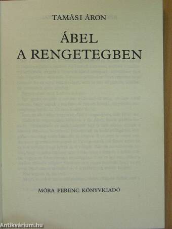 Ábel a rengetegben 