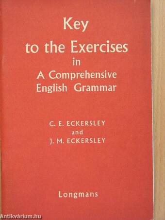 Key to the Exercises in A Comprehensive English Grammar