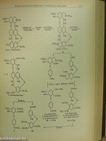 Az alkaloidakémia fejlődése 1933 óta