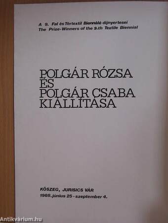 Polgár Rózsa és Polgár Csaba kiállításai