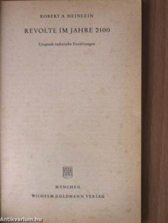 Revolte im Jahre 2100