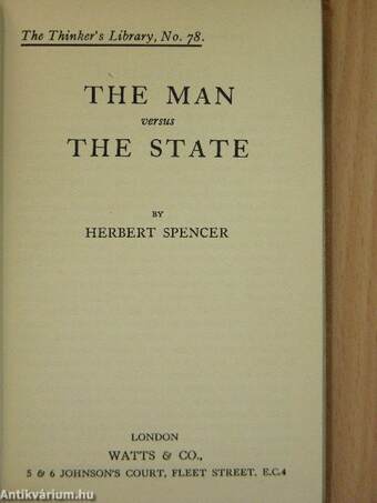 The Man versus The State