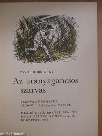 Az aranyagancsos szarvas