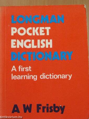 Longman Pocket English Dictionary